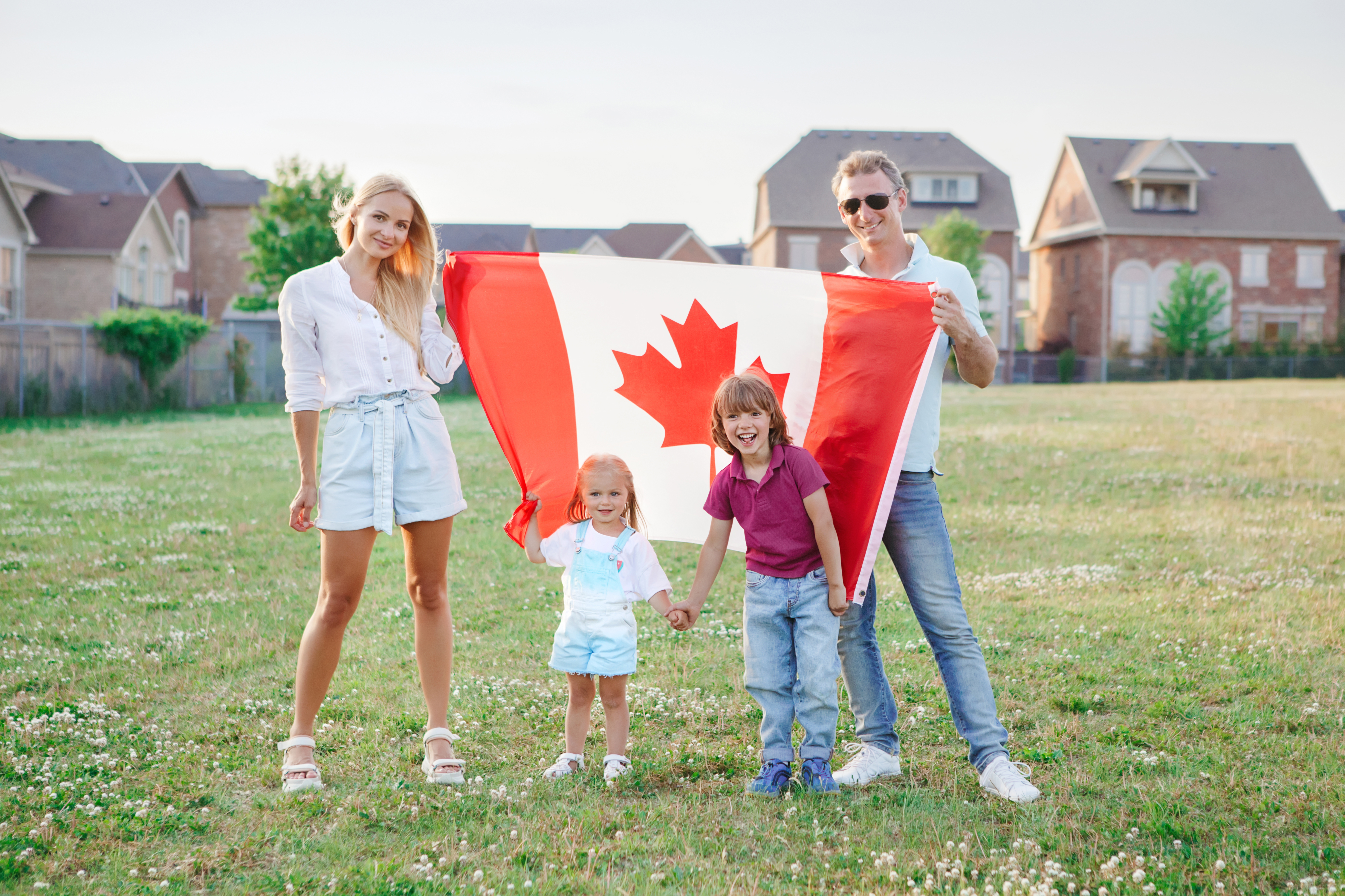 Семья, которая переехала в Канаду