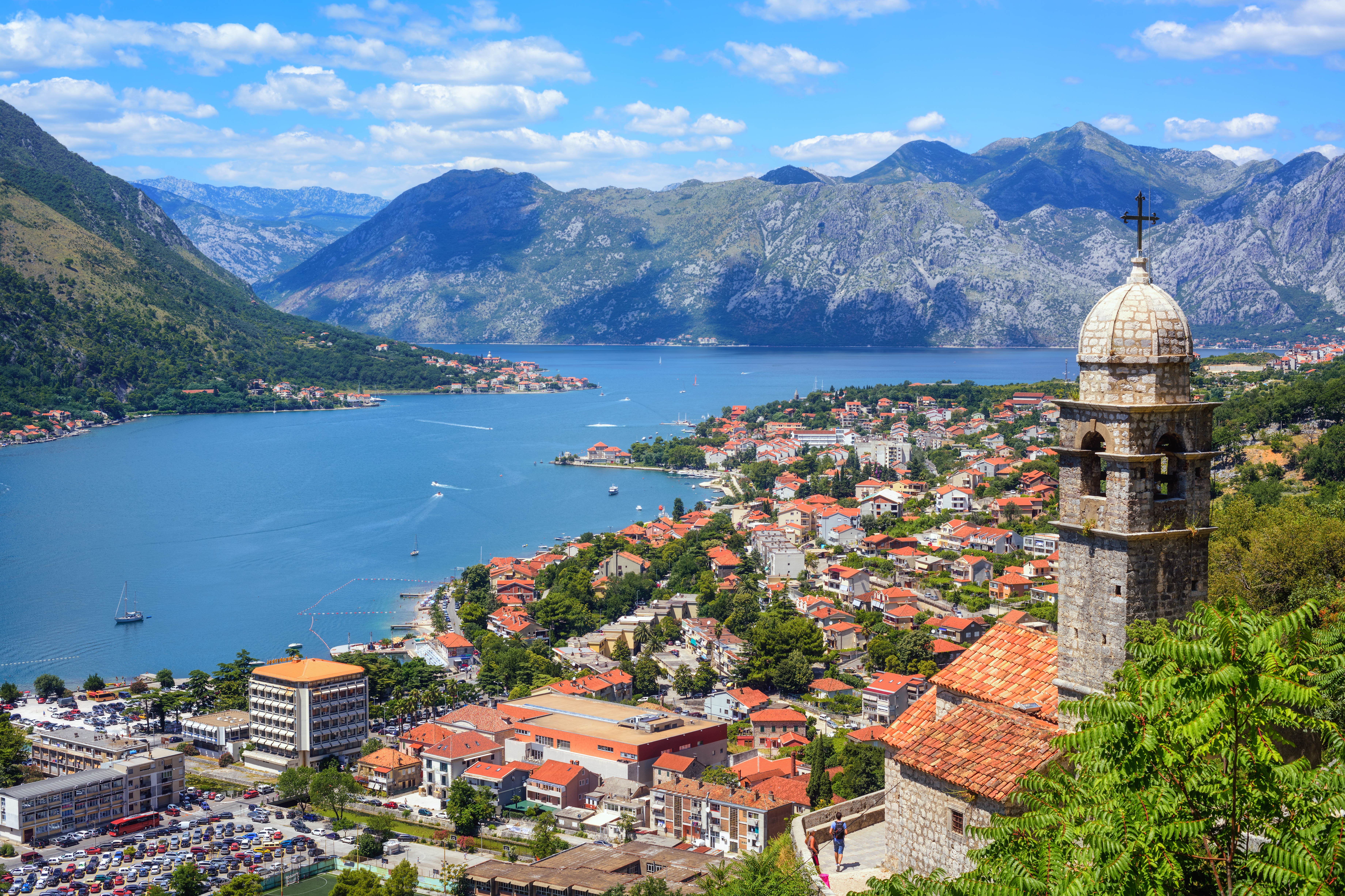 Город Котор в Черногории, где иностранцы могут получить временное резидентство